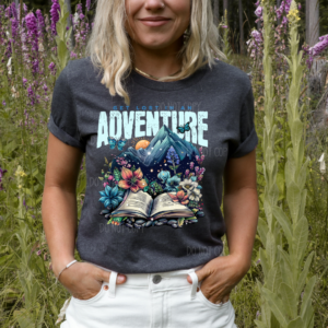 Get Lost In An Adventure Graphic Top