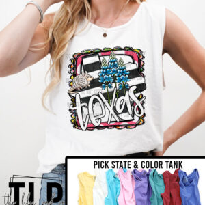 State Stamp-Your State Graphic Tee or Tank
