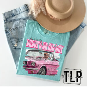Daddy’s on his way Home Trump Graphic Top