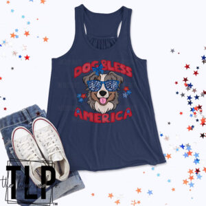 Dog Bless America – PICK your Breed Graphic Top