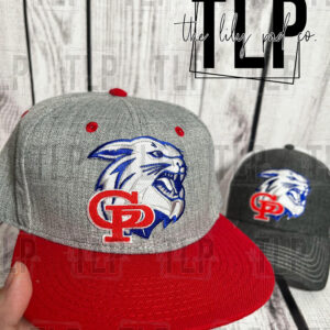 GP Wildcats Embroidered Patch Snapback