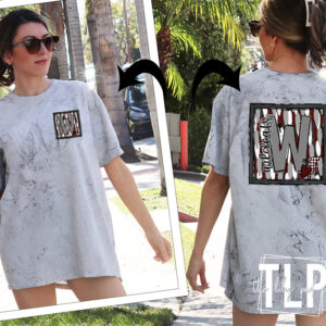 Custom Brush Stroke Frame Mascot DTF Transfer