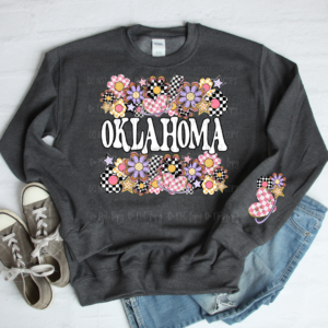 Funky Floral State DTF Transfers