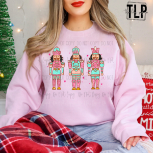 Pink Nutcrackers DTF Transfer