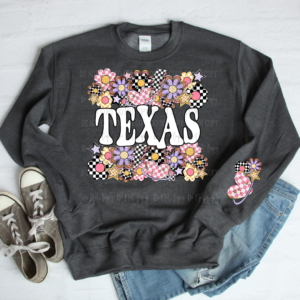 Funky Floral State DTF Transfers