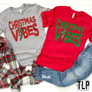 Christmas Vibes DTF Transfer
