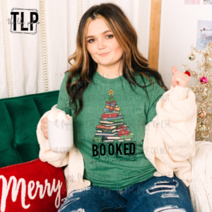 Booked For Christmas DTF Transfer