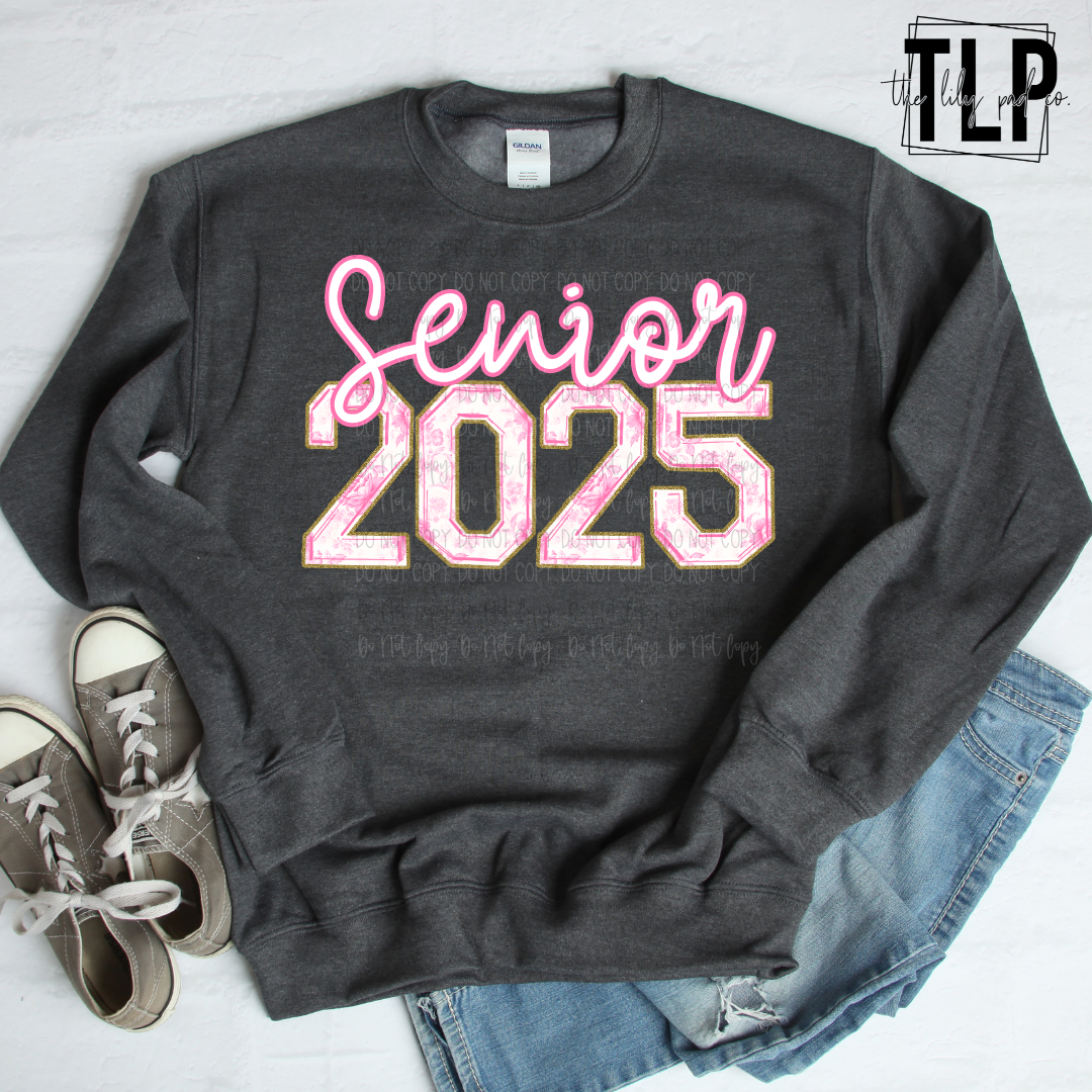 Senior 2025 Toile DTF Transfer - Image 2