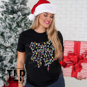 Stringed Lights Coquette Bow DTF Transfer