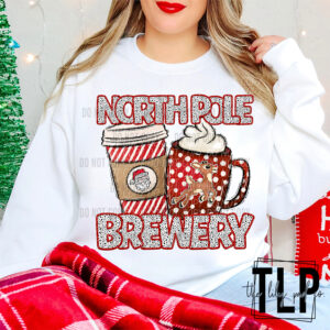 North Pole Brewery DTF Transfer