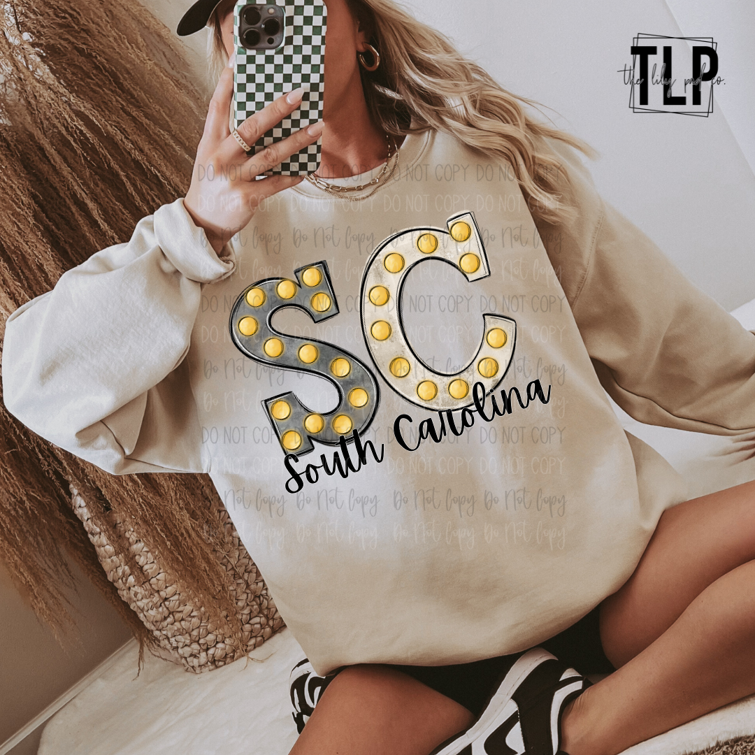 Neutral Marquee State DTF Transfer - Image 2