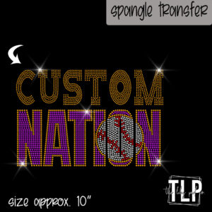 Custom Team Baseball Nation-SPANGLE