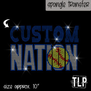 Custom Team Softball Nation-SPANGLE