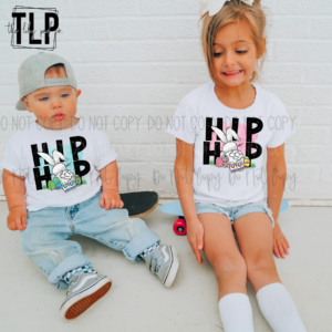 Hip Hop Bunny Youth Graphic Tee