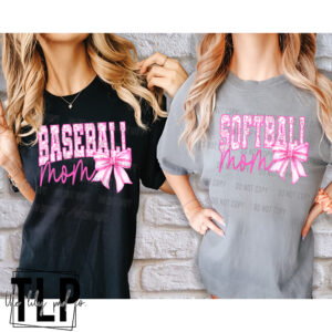Coquette Toile Sports Mom Graphic Tee/Sweatshirt