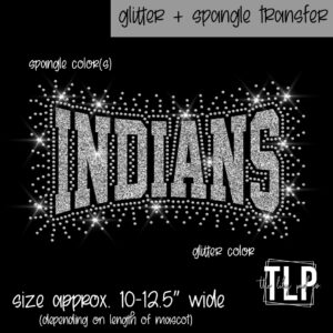 Indians Burst Glitter + SPANGLE