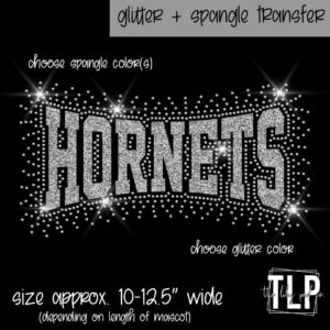 Hornets Burst Glitter + SPANGLE