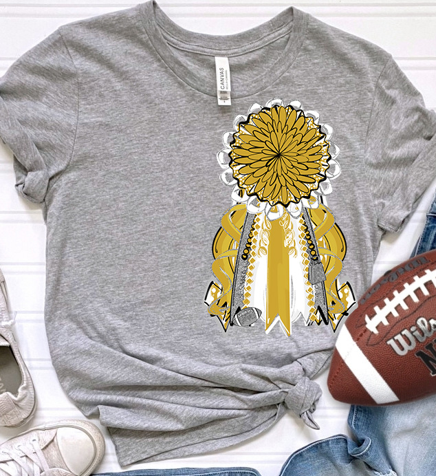 Football Mum Ribbon DTF Transfer - Image 5