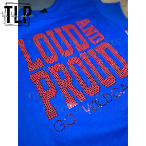 Loud and Proud Go Mascot Screen + SPANGLE
