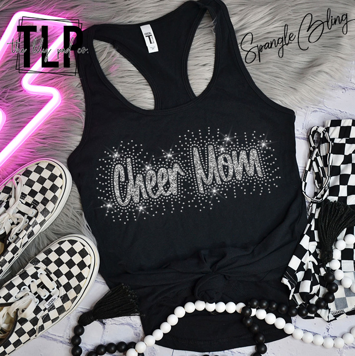 Cheer Mom Burst Glitter + SPANGLE - Image 2
