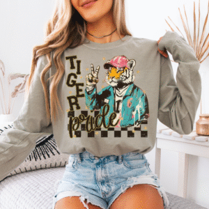 Grunge Jacket Mascot DTF Transfer