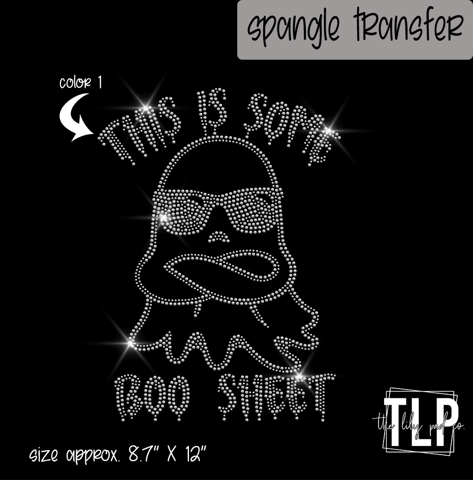 This is some BOO SHEET -SPANGLE