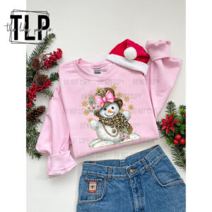 Ms. Snowman DTF Transfer