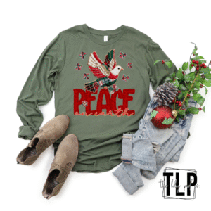 Peace On Earth DTF Transfer