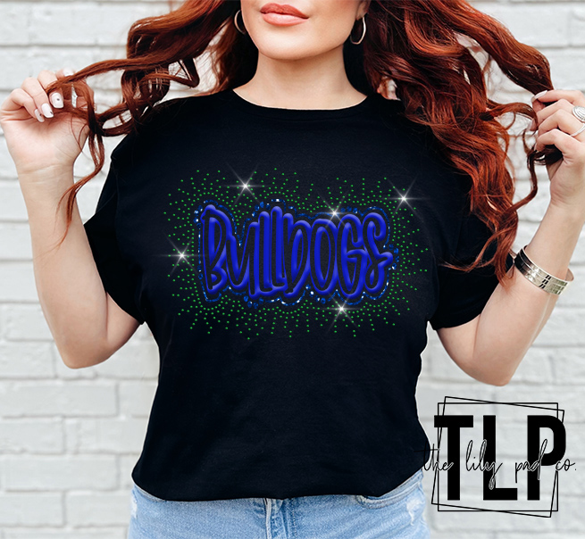 Bulldogs Puff ,Glitter, Spangle Transfers - Image 2