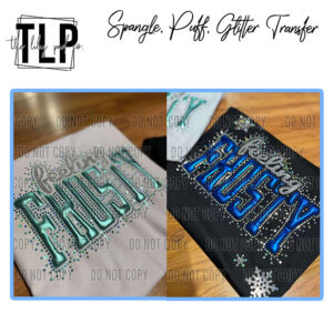 Feeling Frosty Metallic Puff , Glitter, Spangle Transfer