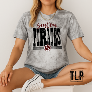Sinton Pirates Mixed Up Mascot DTF Transfer
