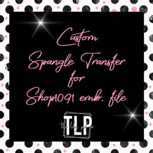 Custom Spangle for Shop 1091 Emb File