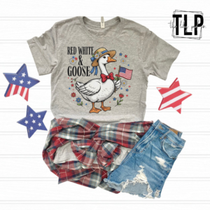 Red White & Goose DTF Transfer