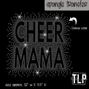 Cheer Mama LARGE scatter-SPANGLE