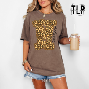 Cheetah Doodle Mascot DTF Transfer