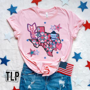 Patriotic HOME State DTF Transfer