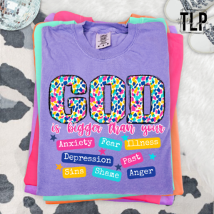 God Is Bigger Than DTF Transfer