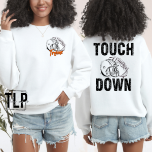 Touch Down Custom Mascot DTF Transfer