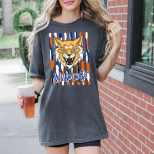 Starry Eyed Mascot Stripes Custom DTF Transfer