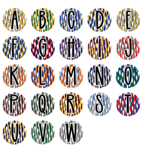 Starry Eyed Mascot Stripes Custom DTF Transfer