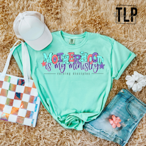 Motherhood Is My Ministry DTF Transfer