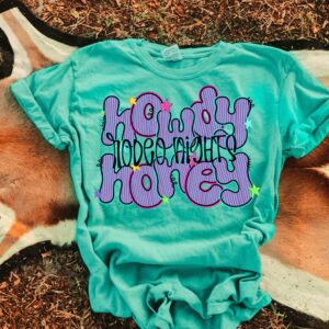 Howdy Honey Rodeo Nights DTf Transfer