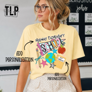 B2S Word Art Pennant Custom DTF Transfer