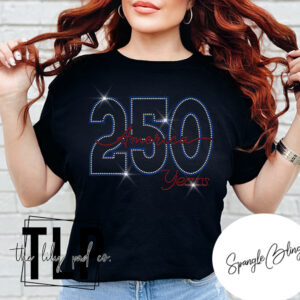 America 250 Years Spangle