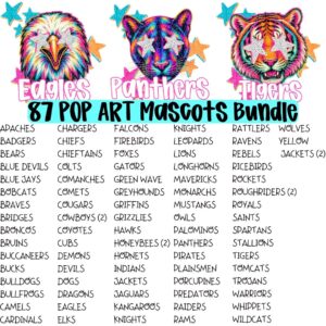 Pop Artist Mascot DTF Transfer